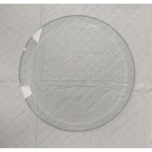 6" Round 5mm Thick Beveled Glass Circle Vintage NEW